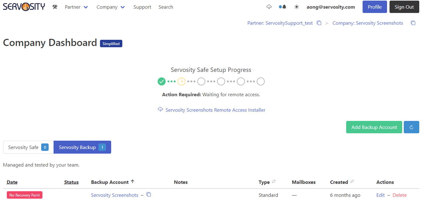 How do I Upload Logs to the Servosity Portal